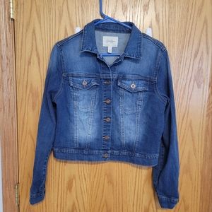 Jessica Simpson Jean Jacket. Size Large.